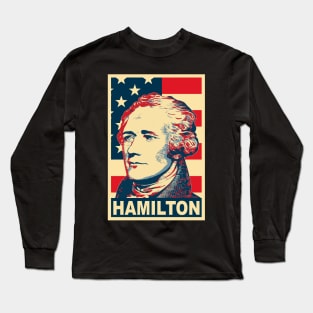 Alexander Hamilton Poster Long Sleeve T-Shirt